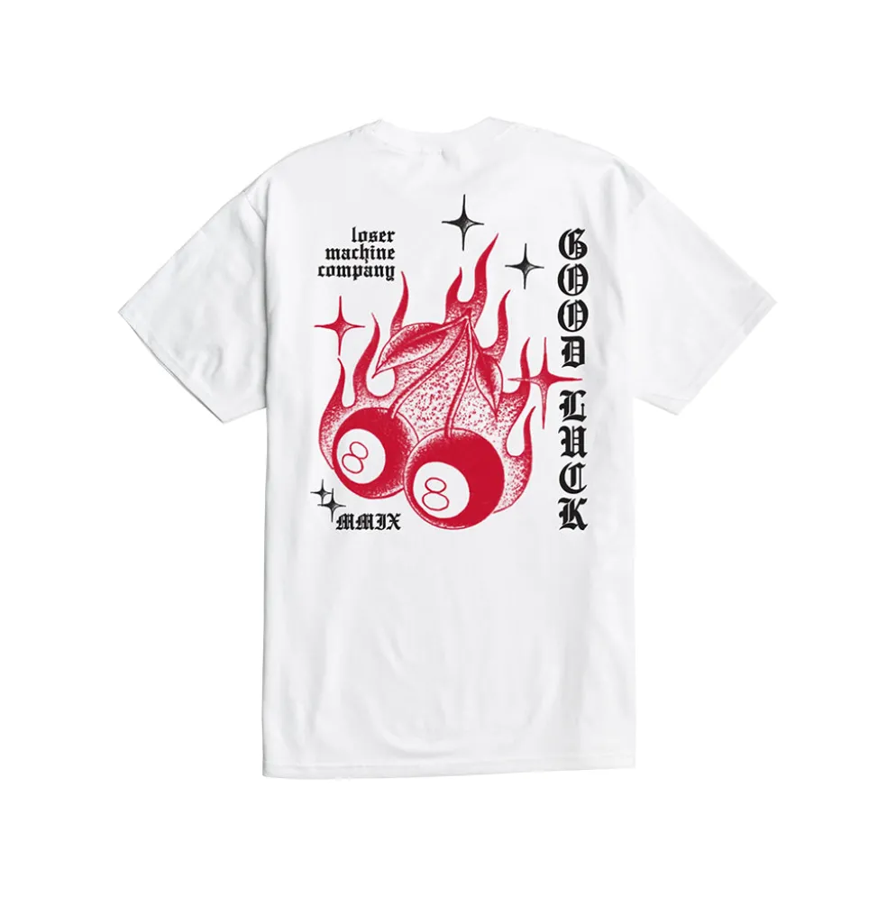 8 Ballz Tee White