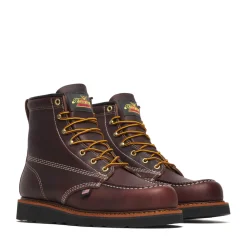 6" Black Walnut Black Wedge Moc Toe Boot 814-4266