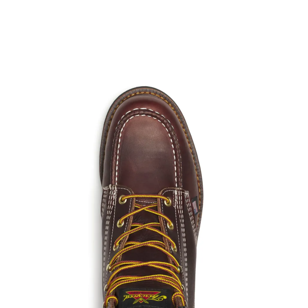 6" Black Walnut Black Wedge Moc Toe Boot 814-4266