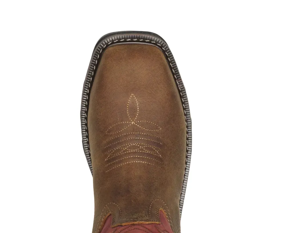 11" Buffalo Ridge Brown Scarlet Nano Square Toe Boot 804-4341