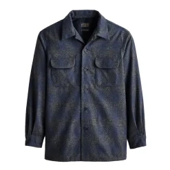 Big Boy Board Shirt Navy/Oxford Mix Ombre 24'