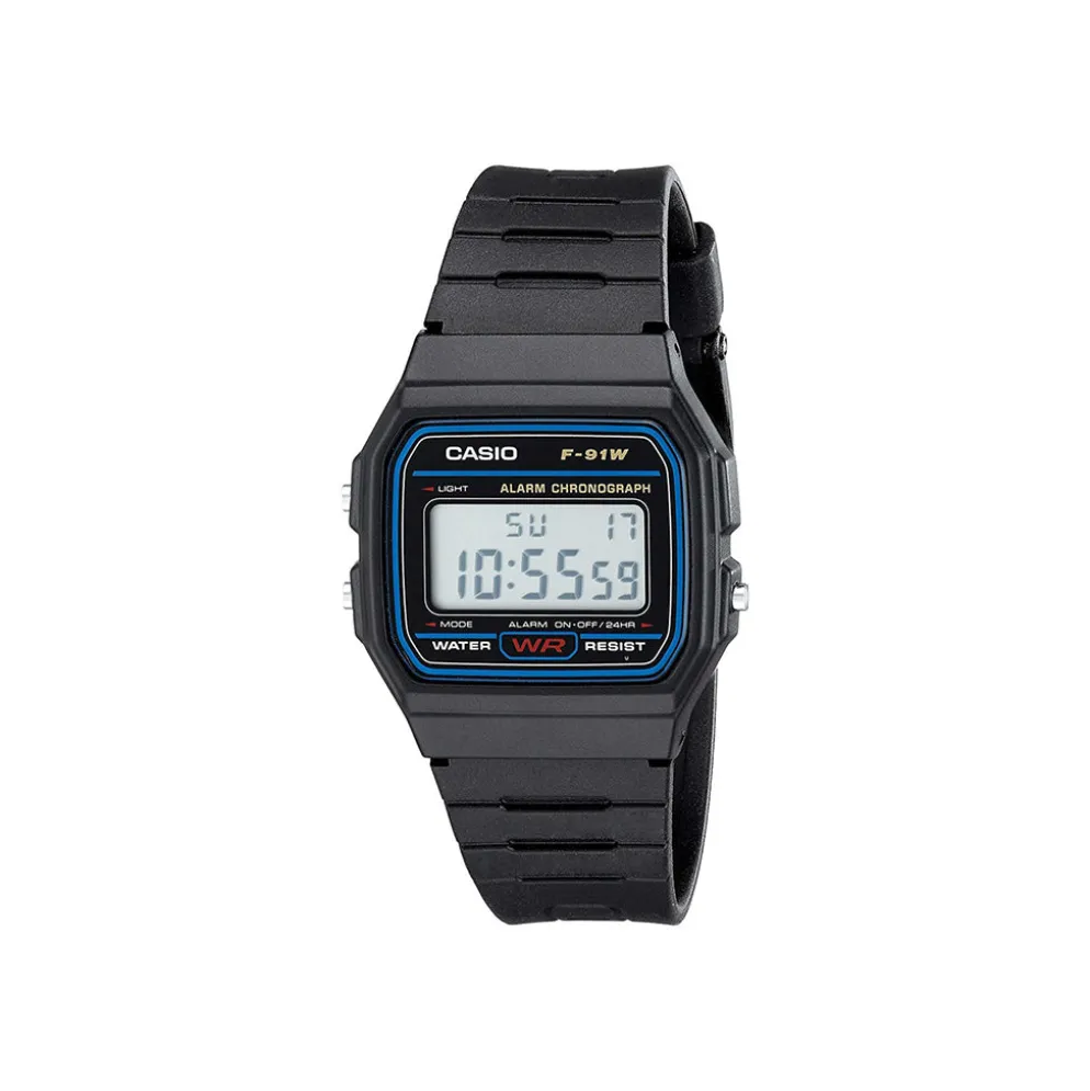 Black Watch With Blue Accent