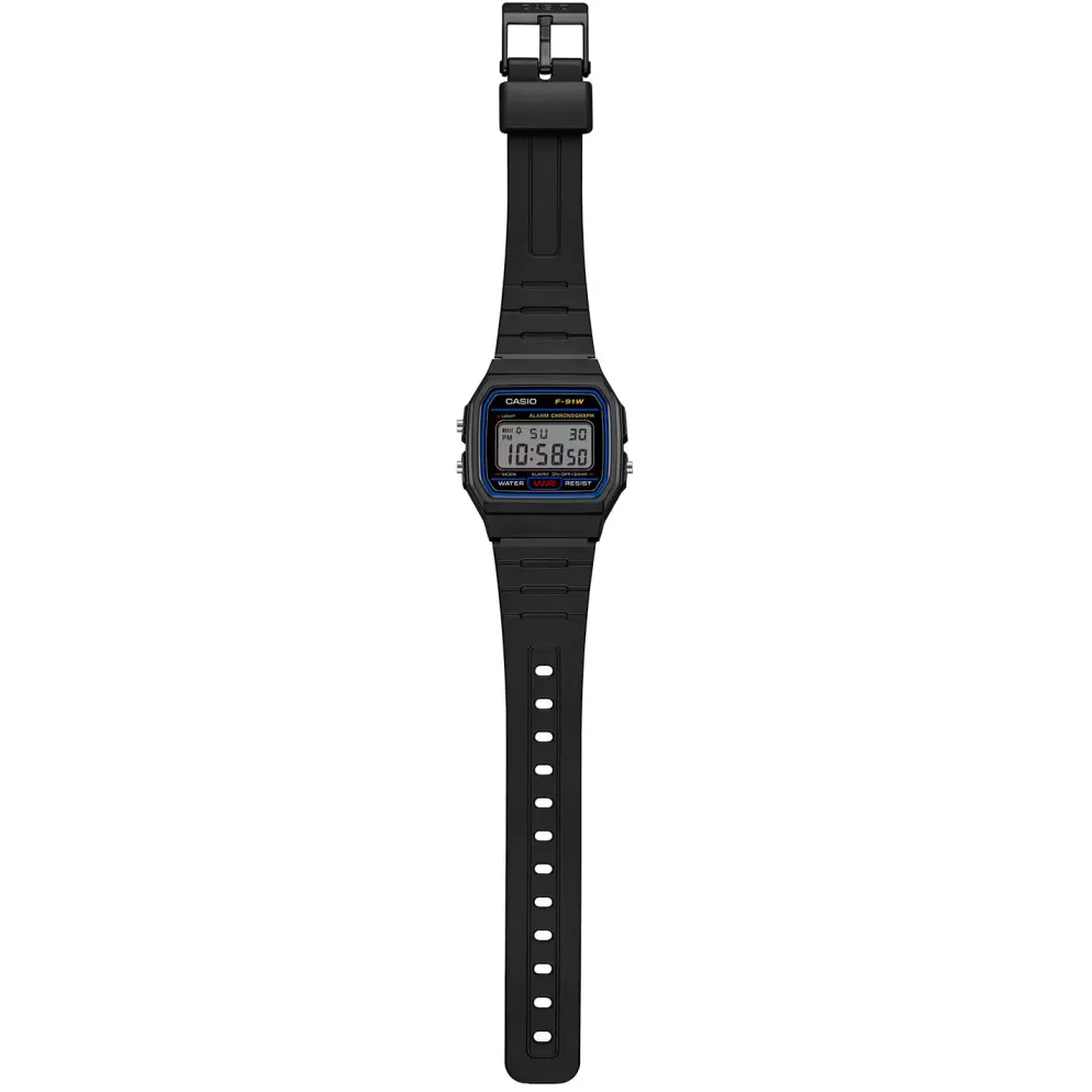 Black Watch With Blue Accent