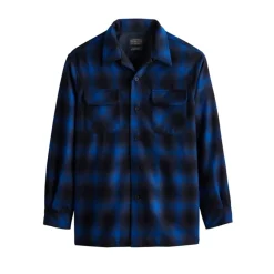 Board Shirt Blue/Black Plaid 24' Tall