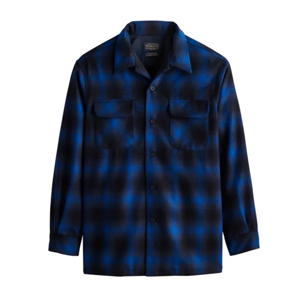 Board Shirt Blue/Black Plaid 24' Tall
