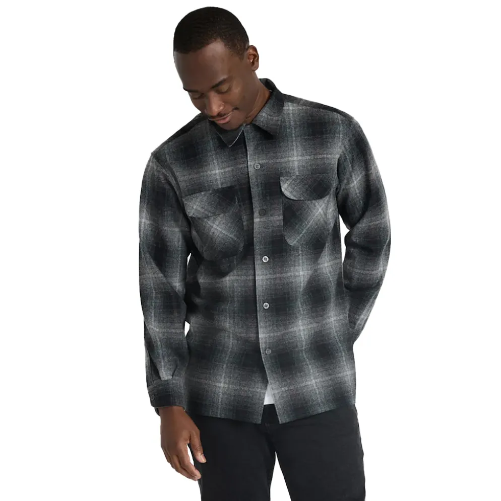 Board Shirt Grey Mix Multi Plaid 24'