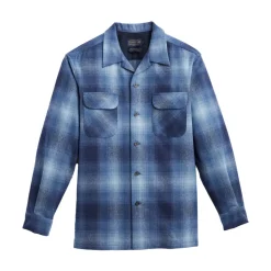 Board Shirt Navy Mix Ombre Tall