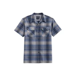 Board Shirt Short Sleeve Grey/Navy Ombre