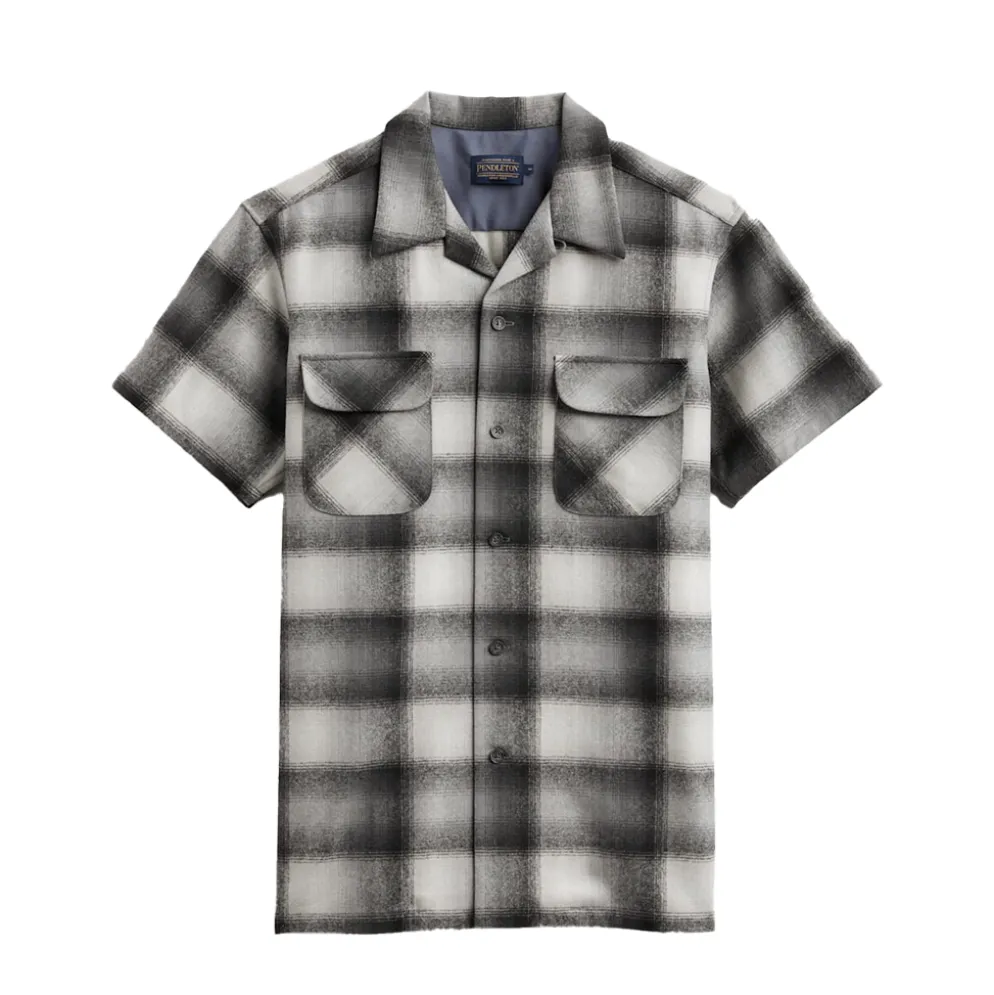 Board Shirt S/S Tan/Slate Ombre