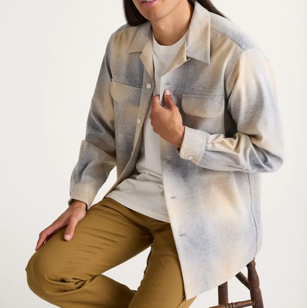 Board Shirt Tan/Grey Mix Ombre