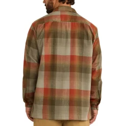 Board Shirt Tan/Red Plaid 24'