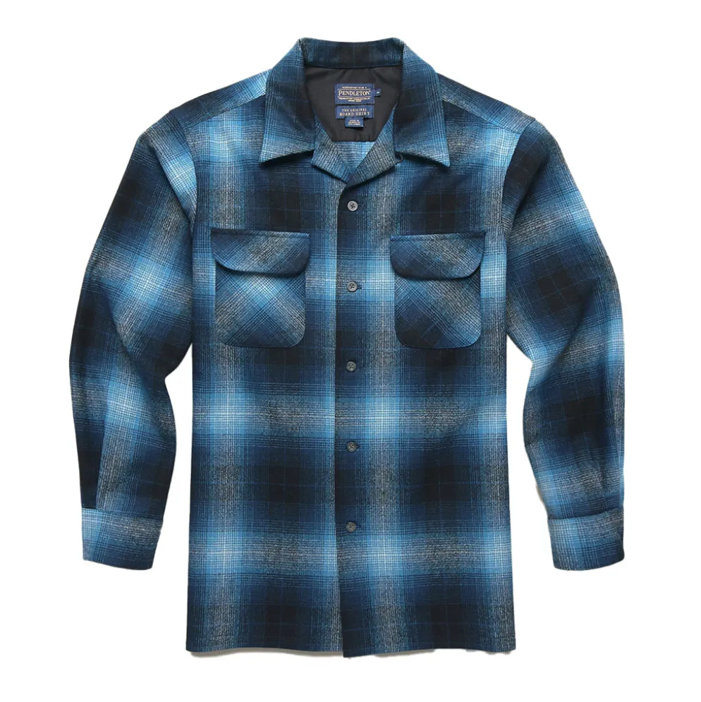 Board Shirt Turquoise Fall 23' Tall