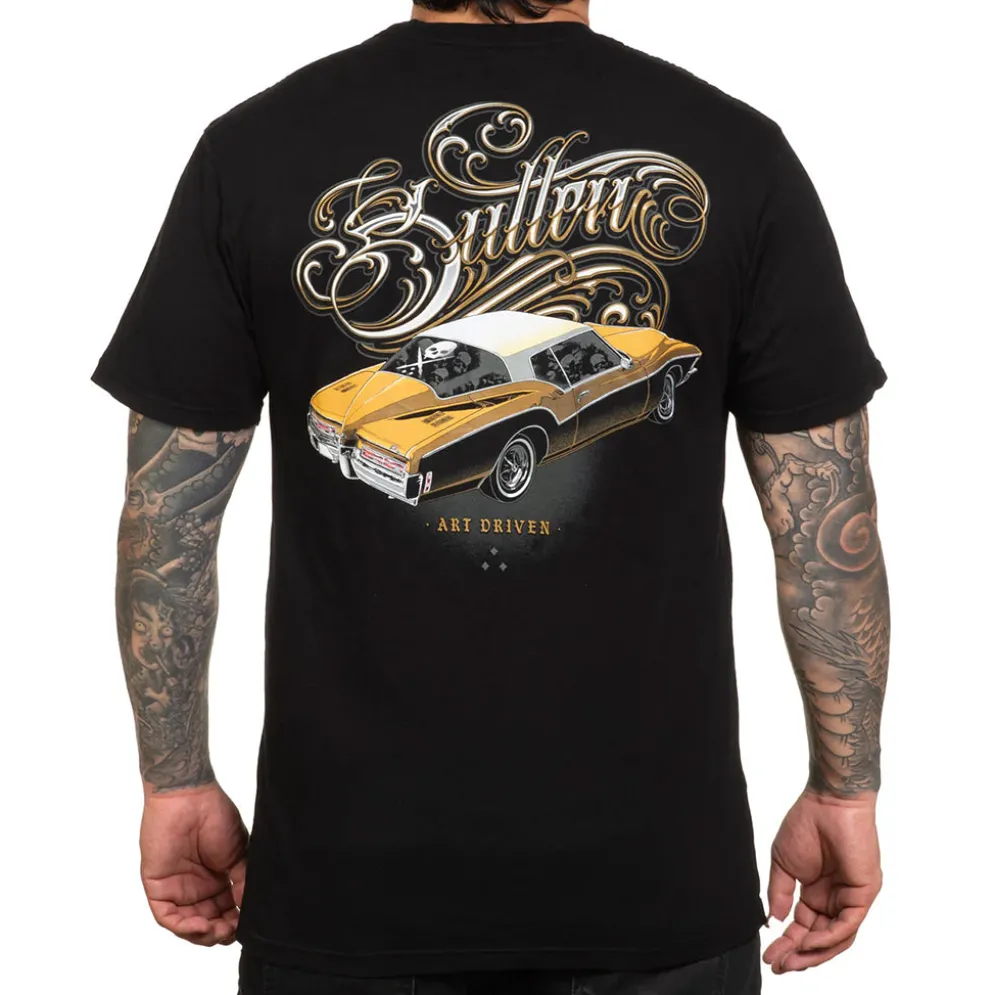 Boat Tail Tee Jet Black
