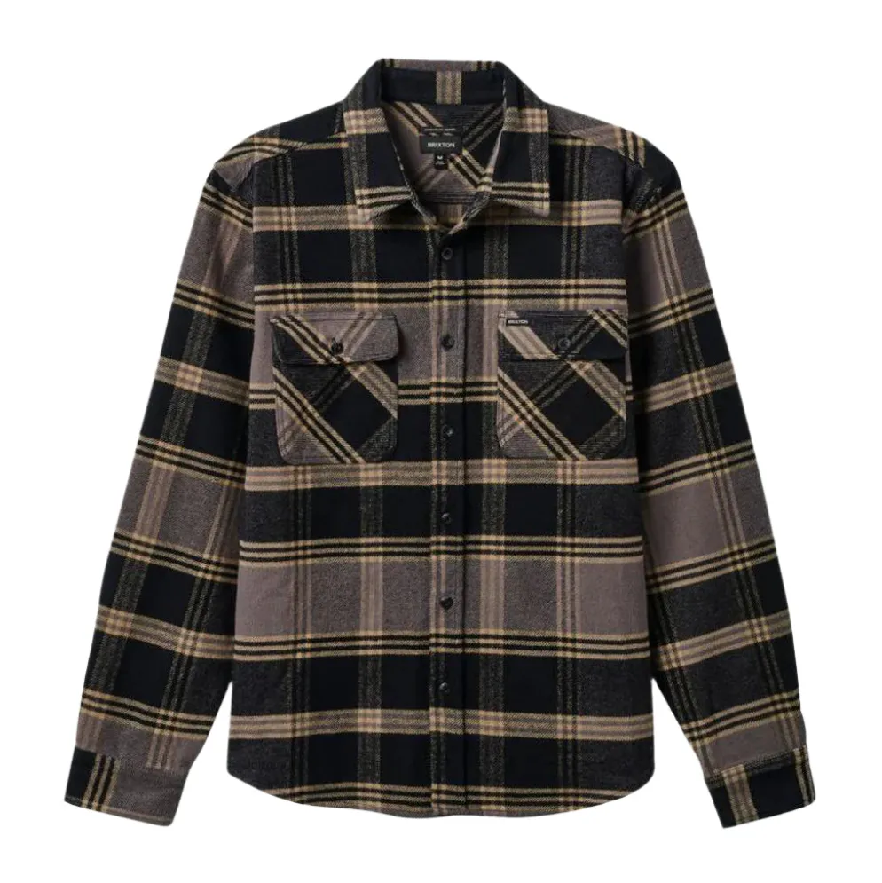 Bowery Heavy Weight Flannel Black/Beige