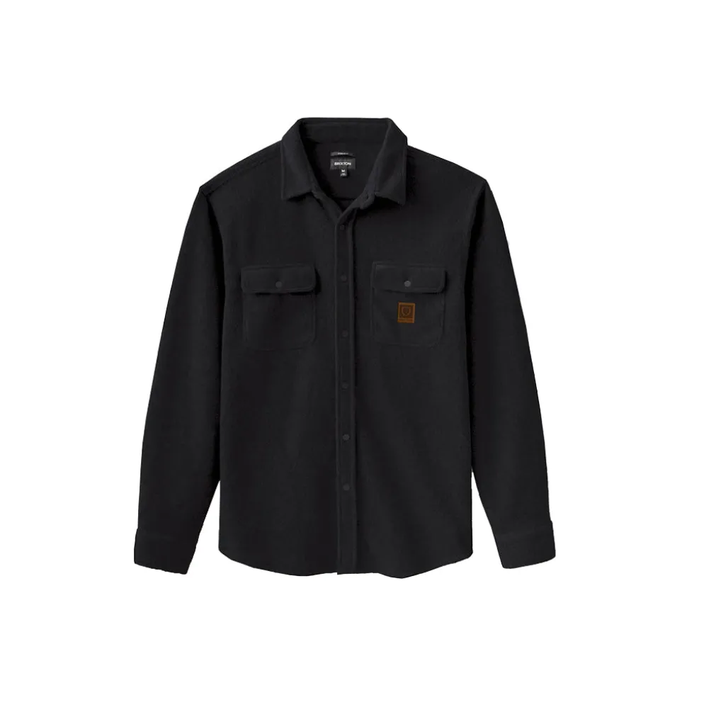 Bowery L/S Artic Stretch Fleece Black