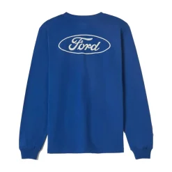 Built Tough L/S Standard Tee Ford Blue