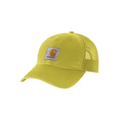 Canvas Mesh Back Cap Warm Olive