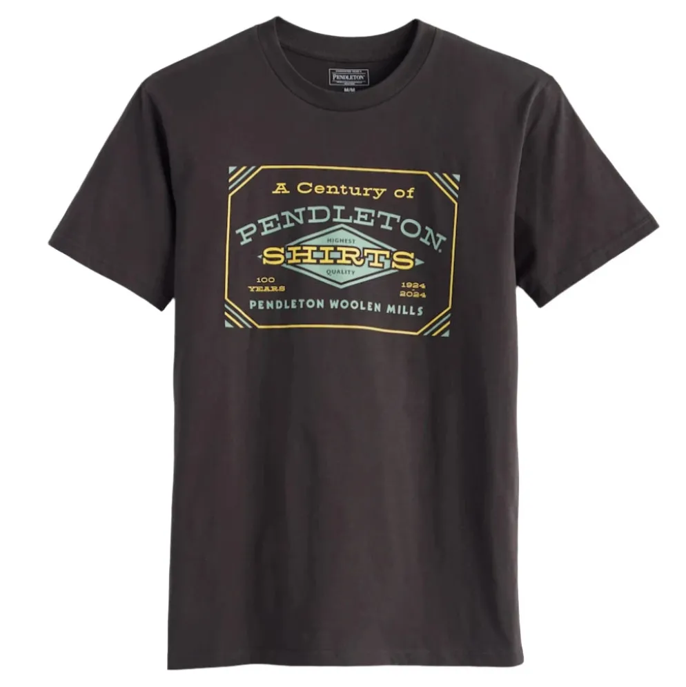 Century Logo Graphic Tee / Coal/Gold