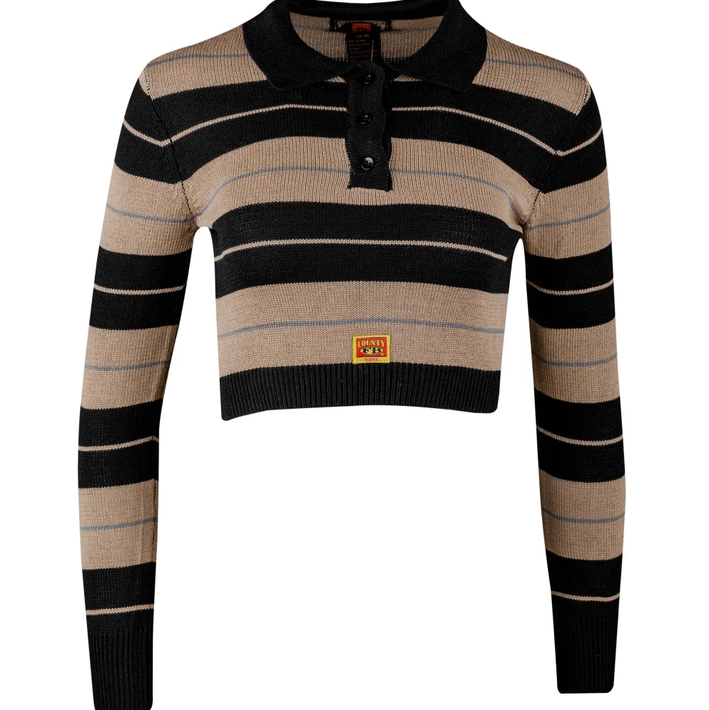 Charlie Brown Crop Top L/S
