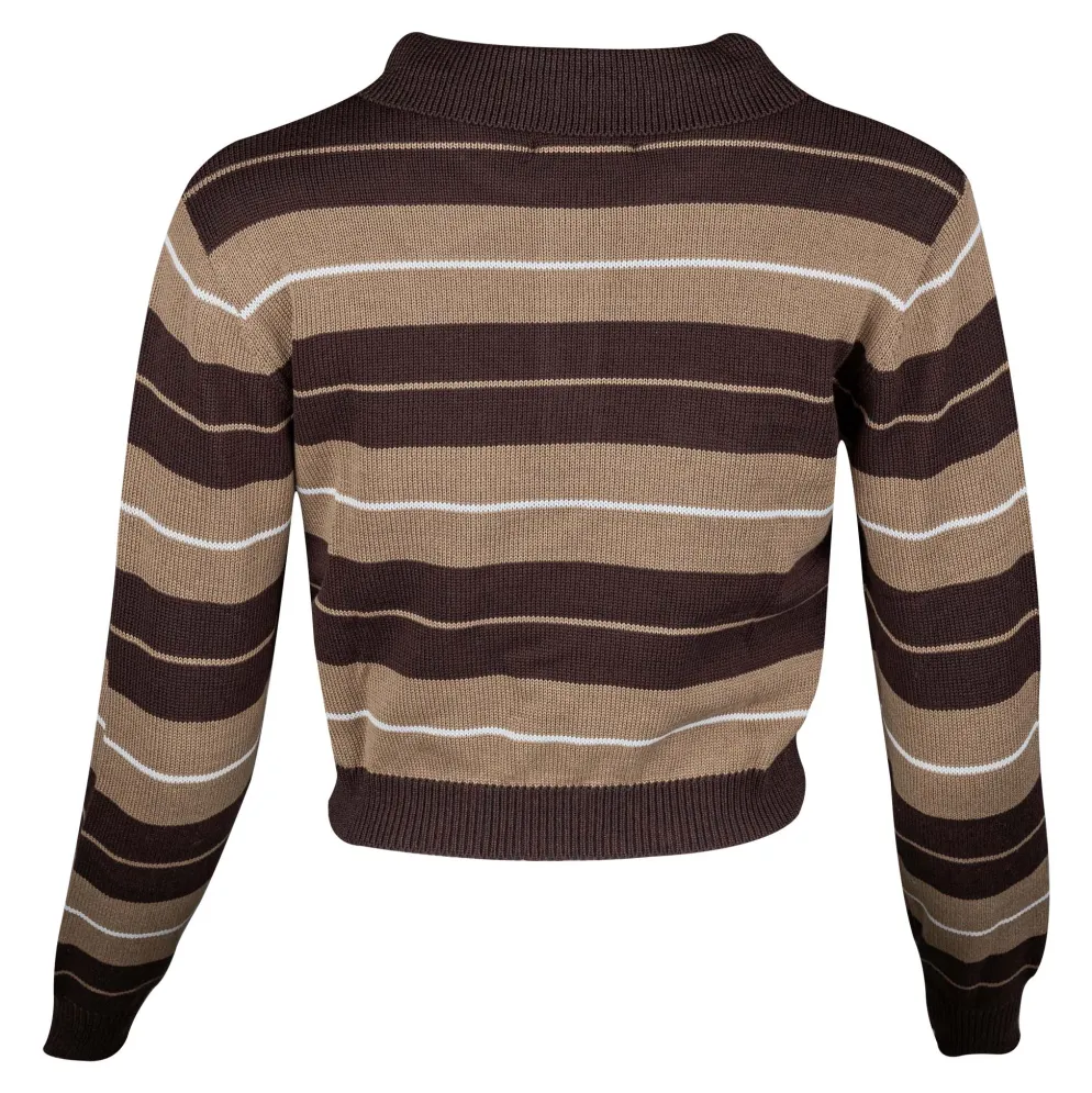 Charlie Brown Crop Top L/S