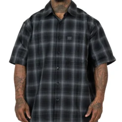 Checker S/S Flannel Black/Black