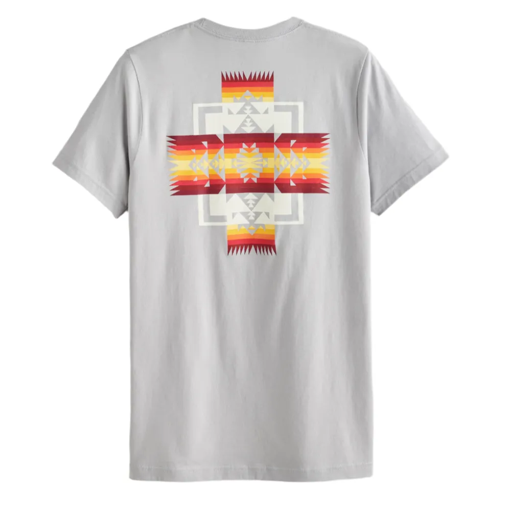 Chief Joseph Graphic Tee Solid Athletic Grey/Multi