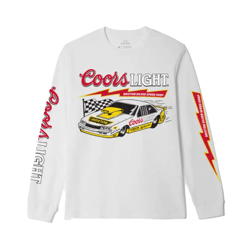 Coors Light Blower L/S Standard Tee White