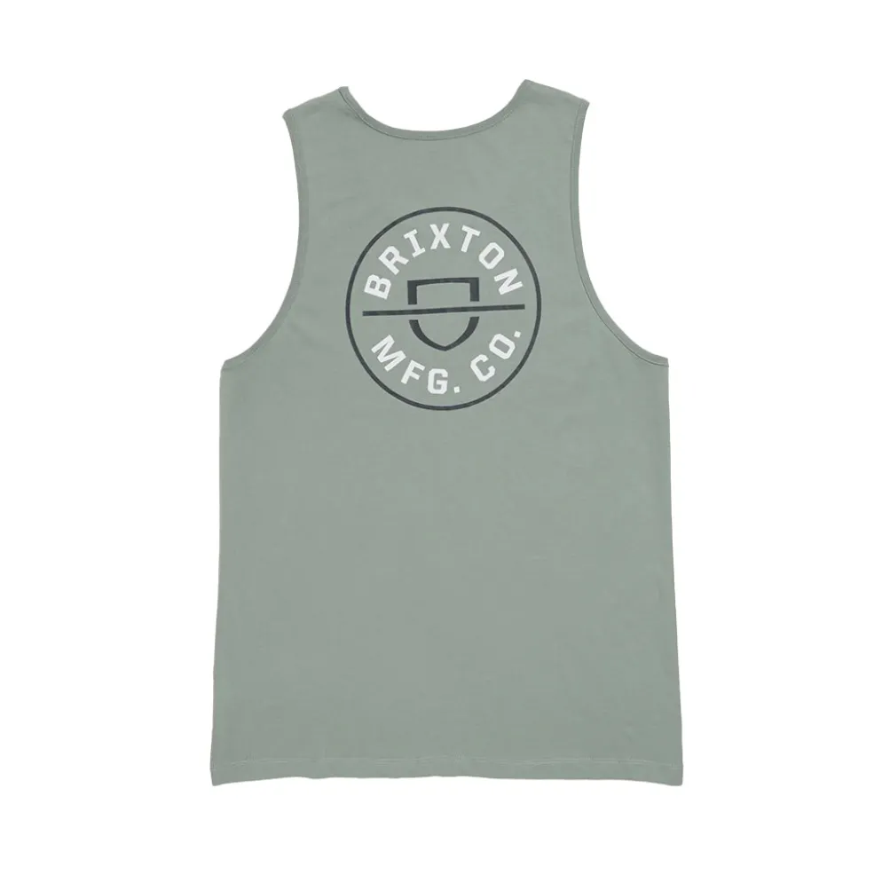 Crest Tank Top Chinois Green/ White/ Black