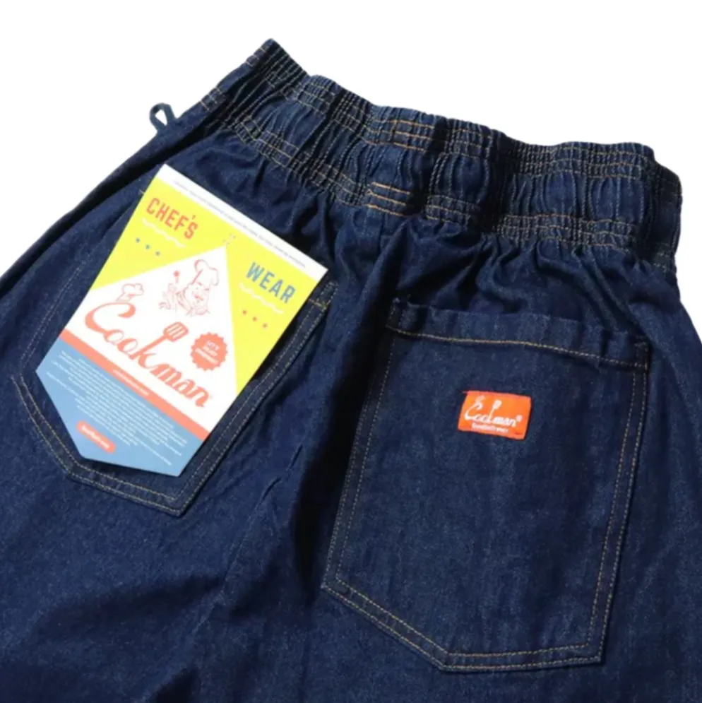 Denim Navy Pants