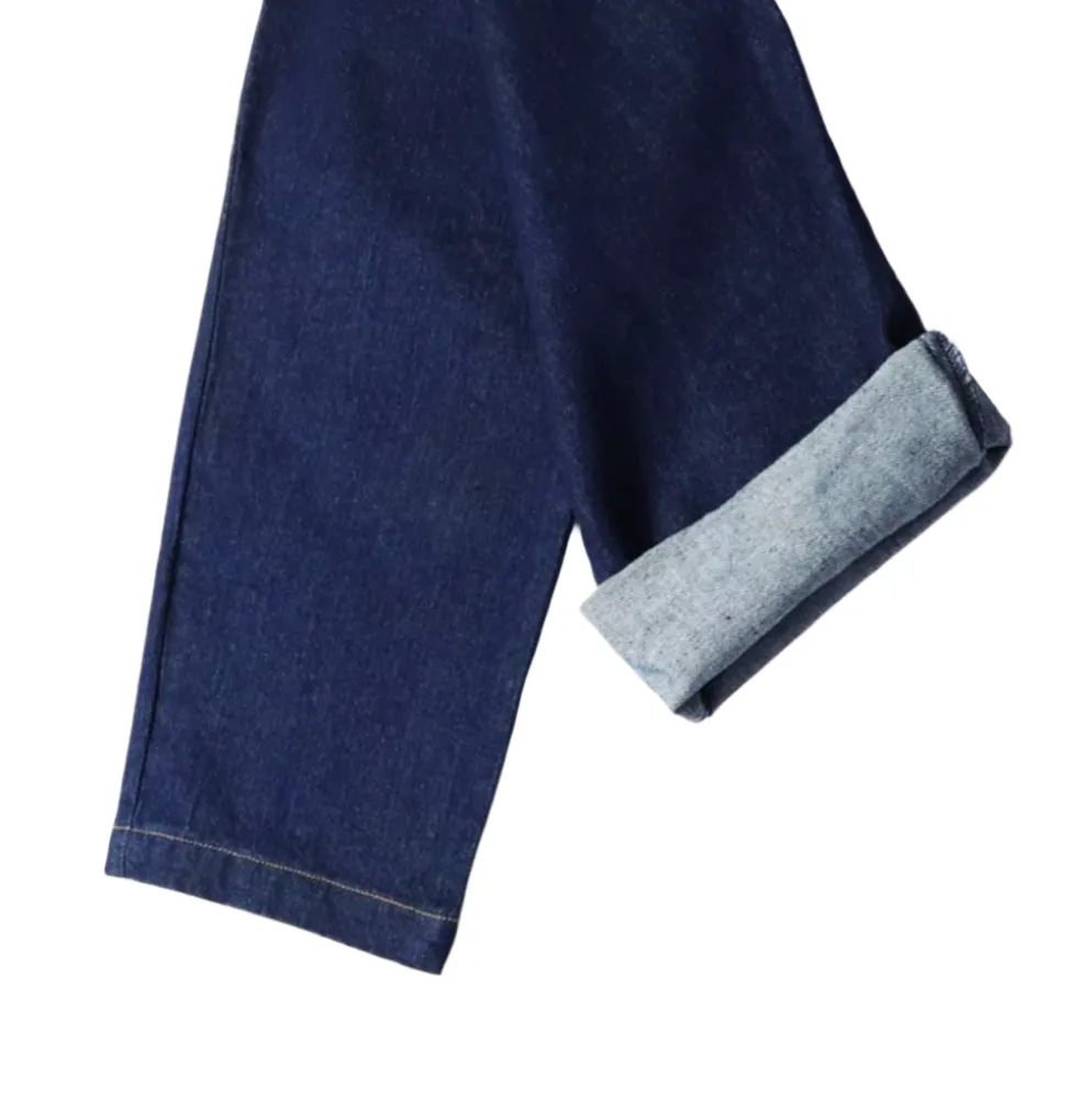 Denim Navy Pants