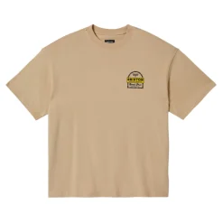 Drayton Heavyweight Relaxed Tee Cream Classic Wash