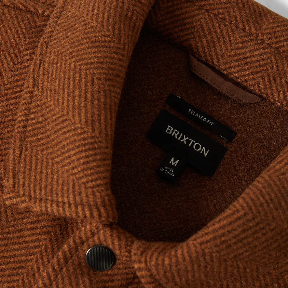 Durham Brushed Jacket Brushed Pinecone