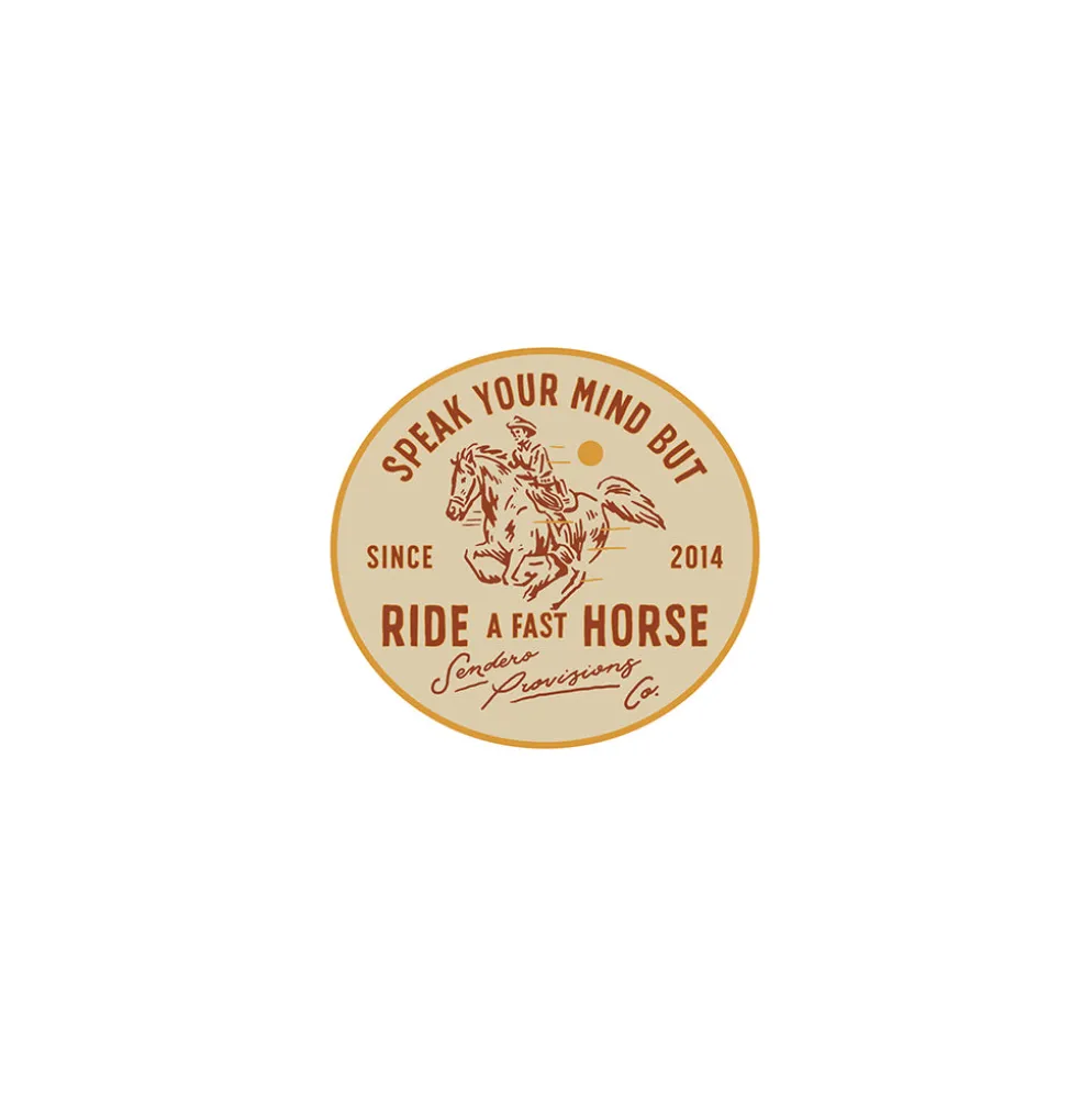 Fast Horse Sticker