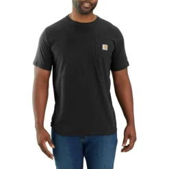 Force Relaxed Fit S/S Pocket Tee Black