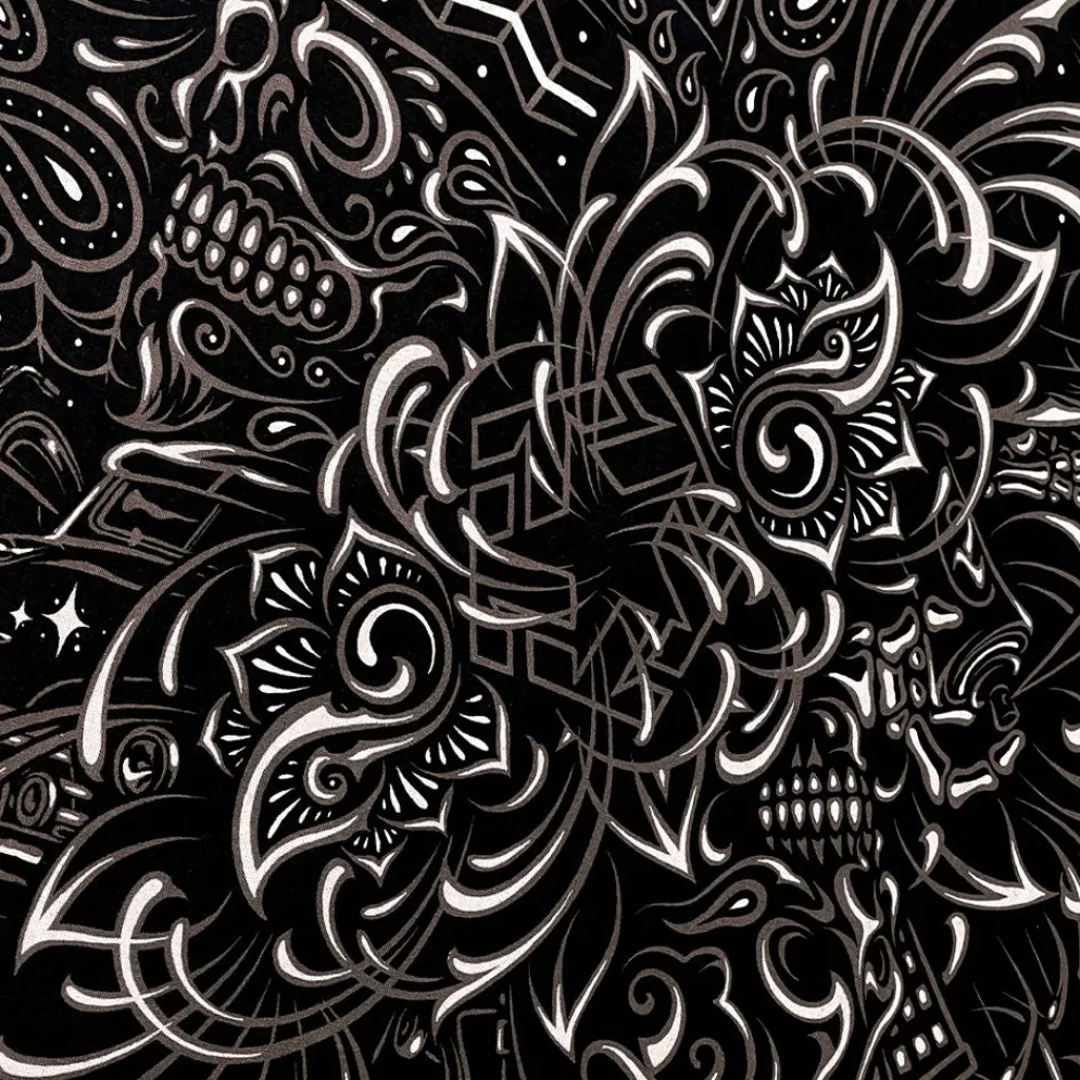 Fudemae Bandana Black