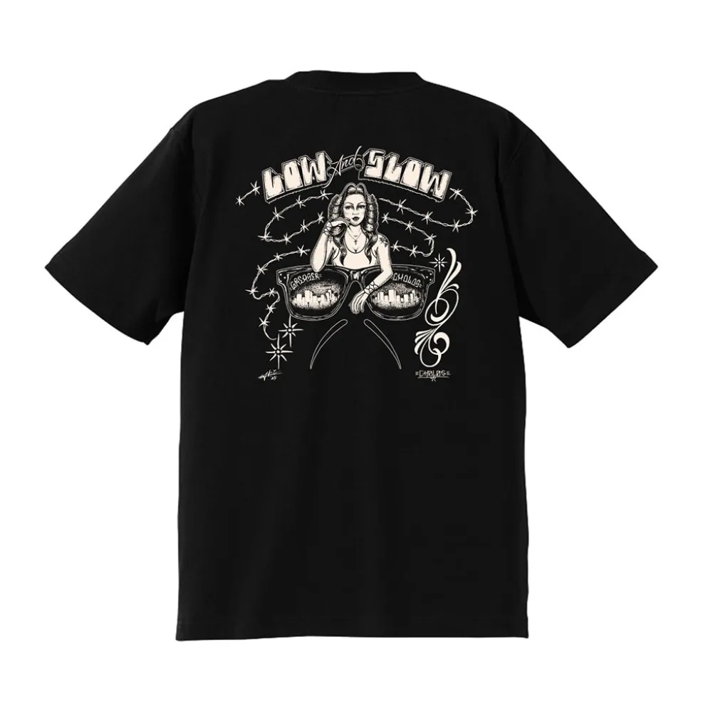 Greaser Cholos Tee Black