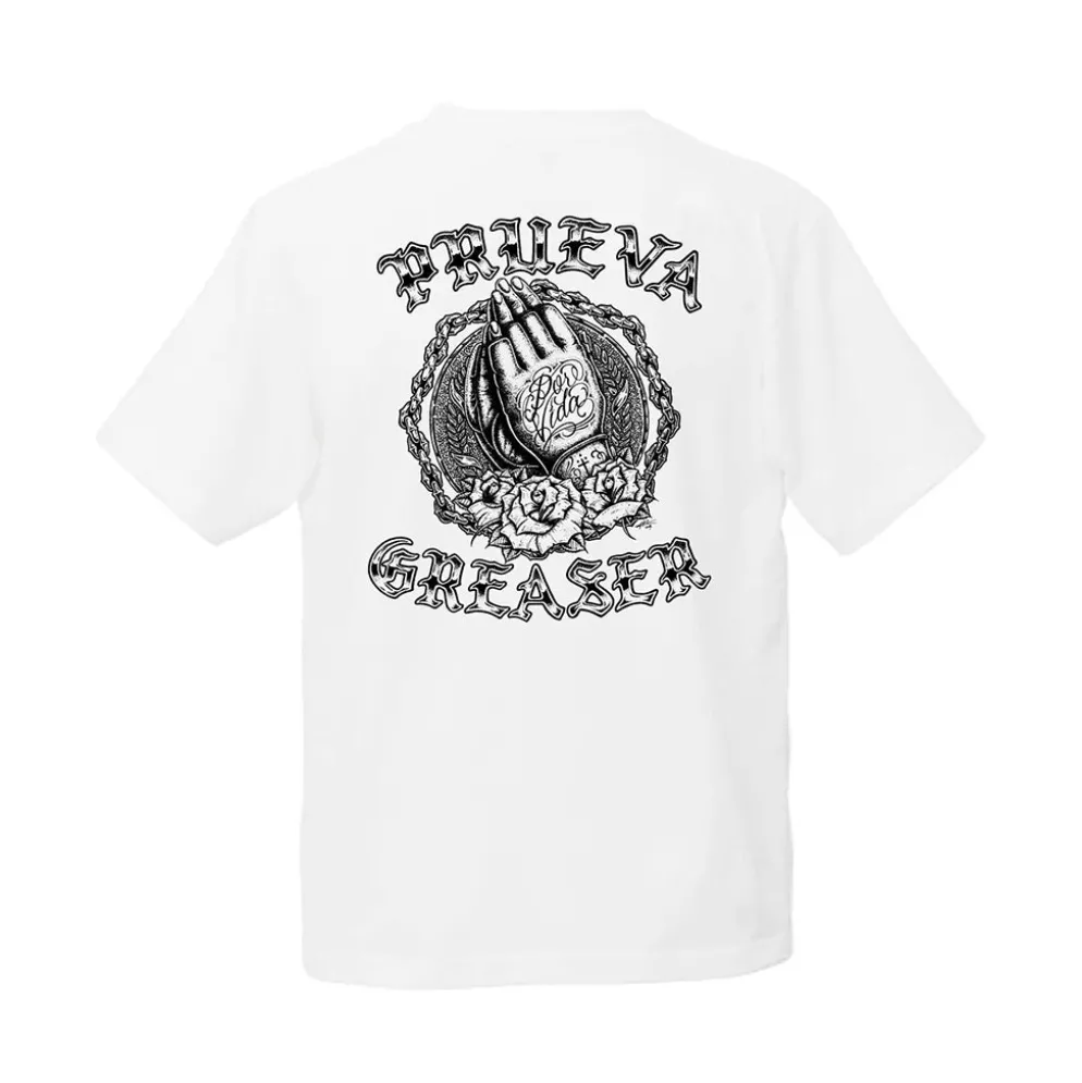 Greaser X Prueva Tee White