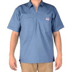 Half Zip Blue Steel