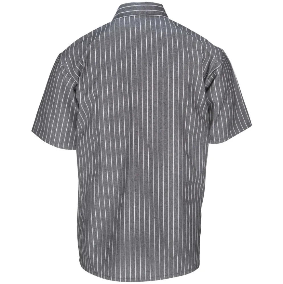Half Zip Short Sleeve Butcher