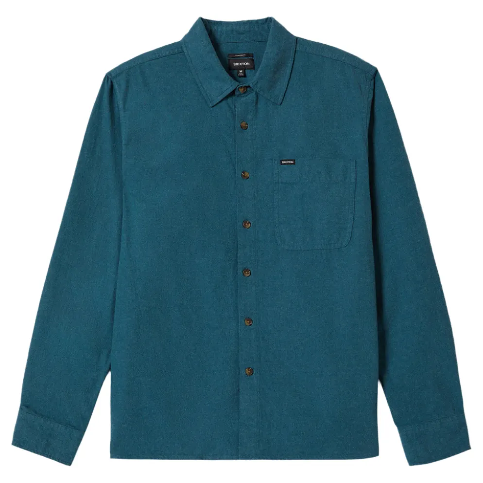 Hasting Kapok Flannel Heather Aquatic