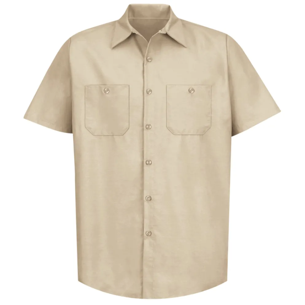 Industrial Work Shirt Tan