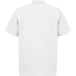 Industrial Work Shirt White