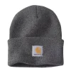 Knit Cuffed Beanie Coal Heather