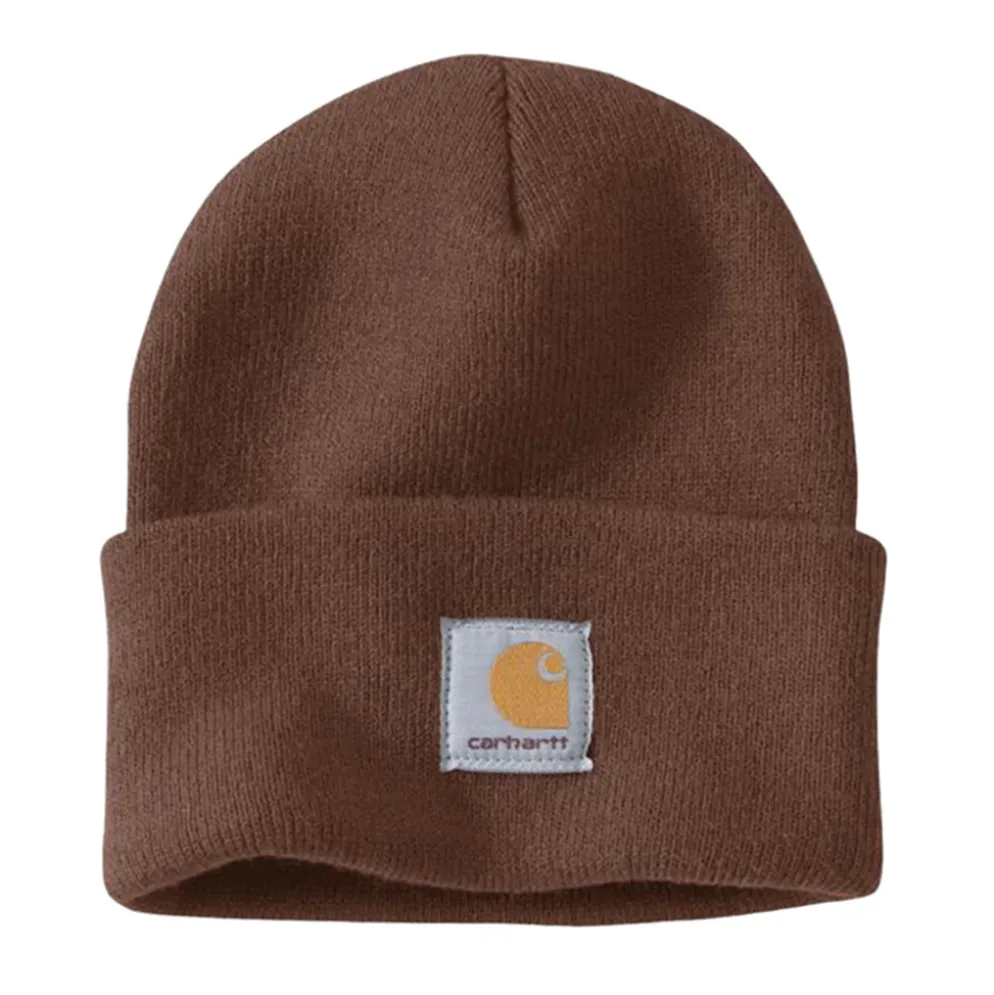 Knit Cuffed Beanie Mocha
