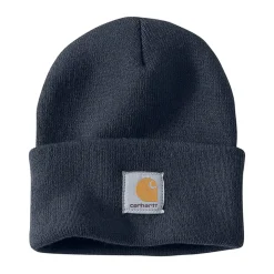 Knit Cuffed Beanie Navy