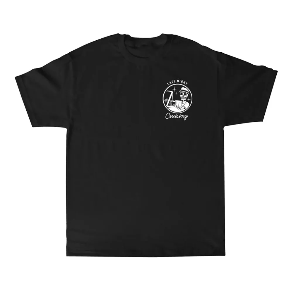 Late Night Tee Black