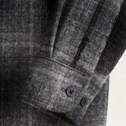 Lodge Shirt Grey Mix Multi Plaid 24'