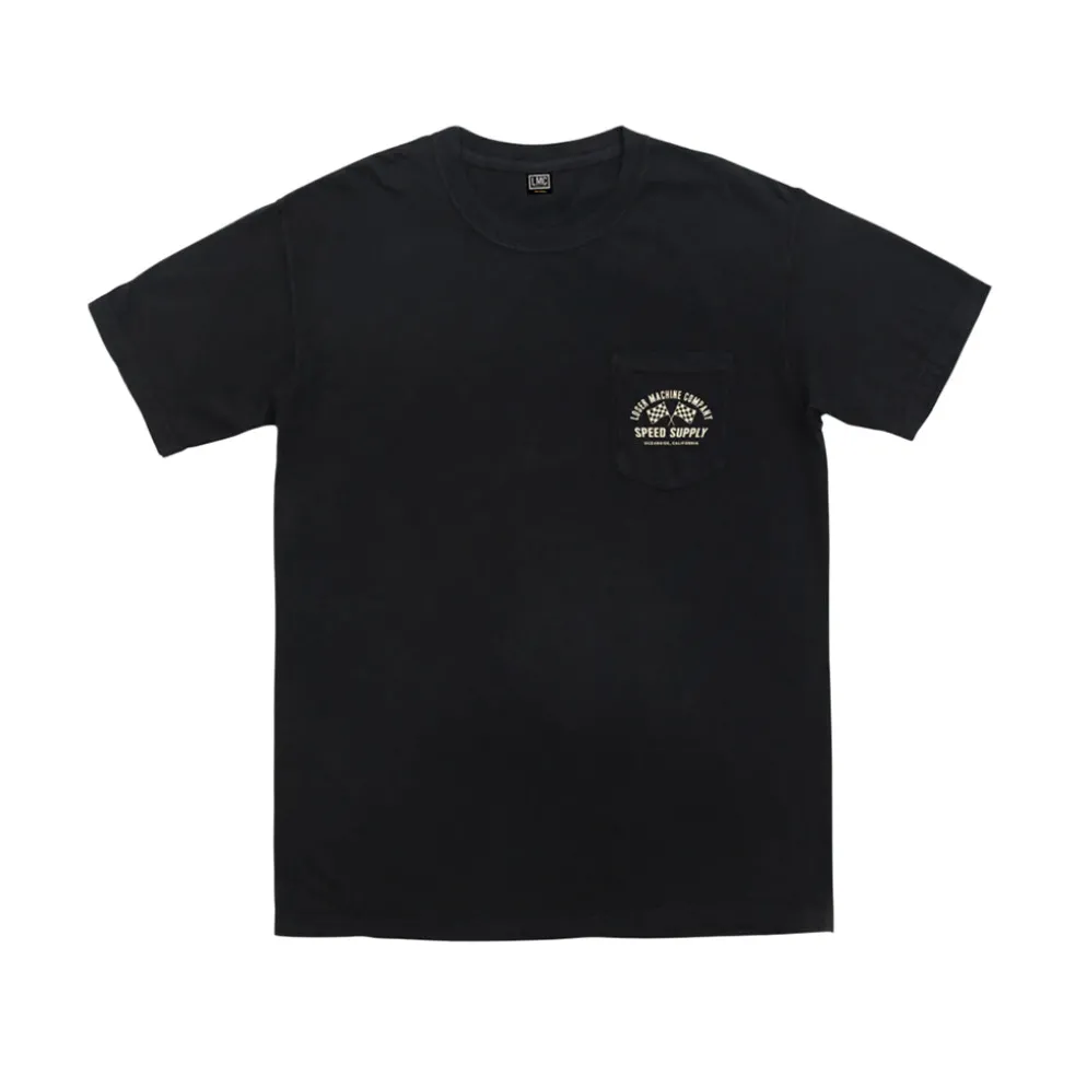 Long Roads PKT Tee Black