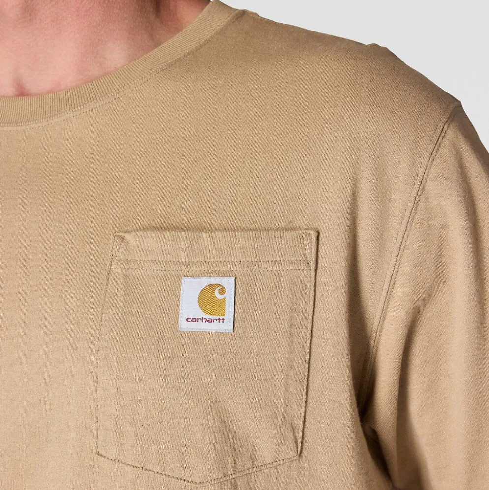 Loose Fit Heavyweight S/S Pocket Tee Desert