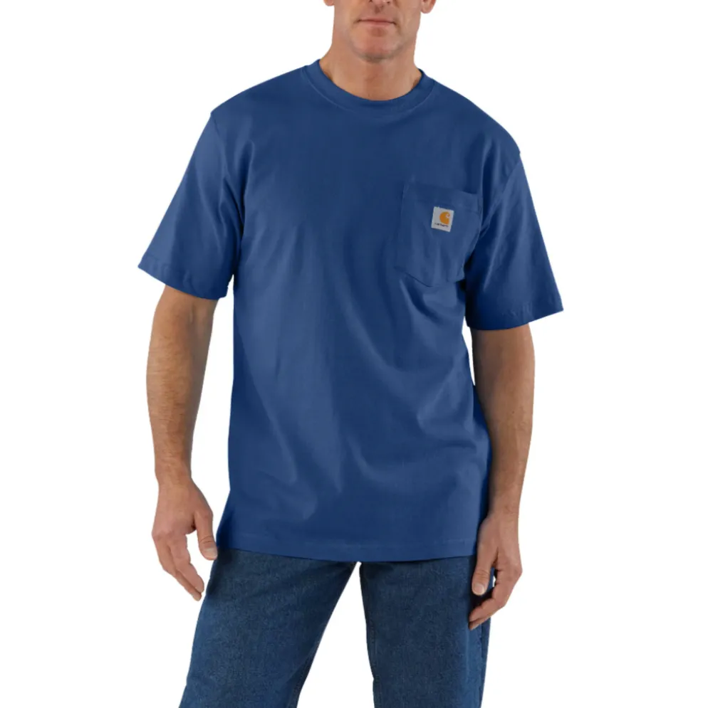 Loose Fit Heavyweight S/S Pocket Tee Lakeshore